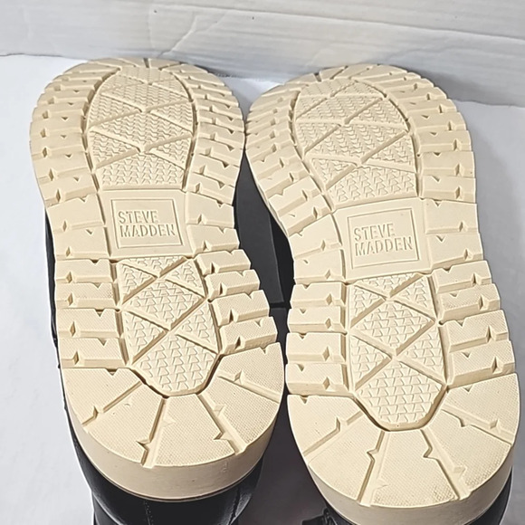 Steve Madden Mens chukka boots sz 12M black ortholite comfort foam insole work - Picture 11 of 15
